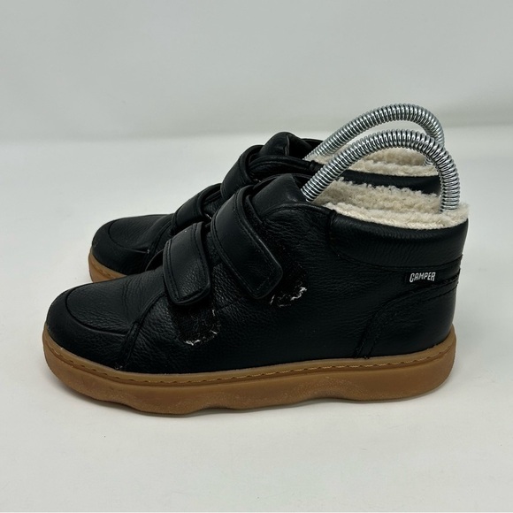 Camper Kiddo Kids Girls Black Leather Adjustable Boots Size 32 (US Size 13.5) - Picture 7 of 13